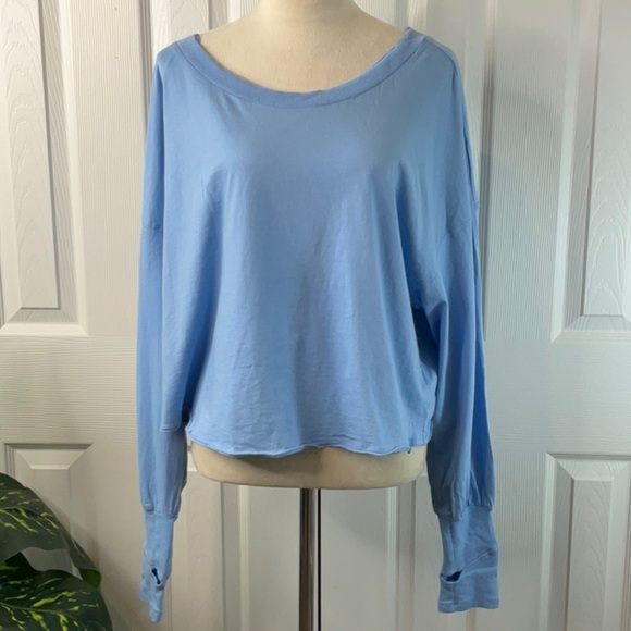 Joy Lab - Boxy Fit Long-Sleeve Tee Size XXL - Picture 2 of 10